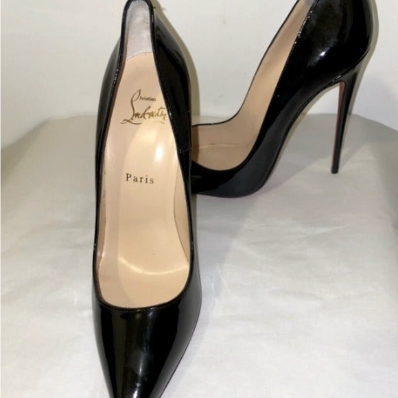 Christian Louboutin So Kate Black Patent Leather
Pump Shoe 120mm - Picture 10 of 14